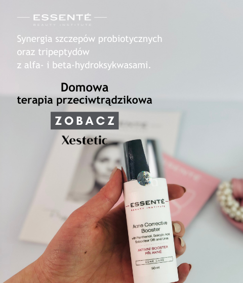 Essente Acne Control Cream i Corrrective Booster - terapia przeciwtrądzikowa - Xestetic.pl