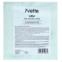 Odmładzająca maska w płacie - Yvette Age Control Mask - 1 szt.