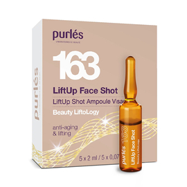 Purles 163 LiftUp Face Shot - Ampułka do twarzy LiftUp - 5 x 2 ml