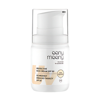 Ochronny krem z filtrami do twarzy - z pigmentem - UVA UVB SPF 50 - eeny meeny - 50 ml