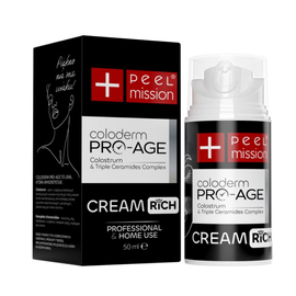 Peel Mission - Coloderm Pro Age Cream - Rich - Bogaty krem regenerujący z colostrum dla bardzo suchej skóry - 50 ml