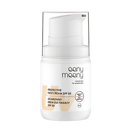 Ochronny krem z filtrami do twarzy - bez pigmentu - UVA UVB SPF 50 - eeny meeny - PIGMENT FREE - 50 ml