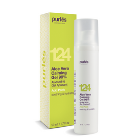 Purles 124 Aloe Vera Calming Gel Kojący Żel Aloesowy 98% 50 ml